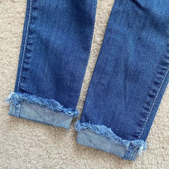Hollister Juniors 00S / 00 Short High-Rise Cuffed Jean Legging Advanced Stretch - Picture 9 of 12